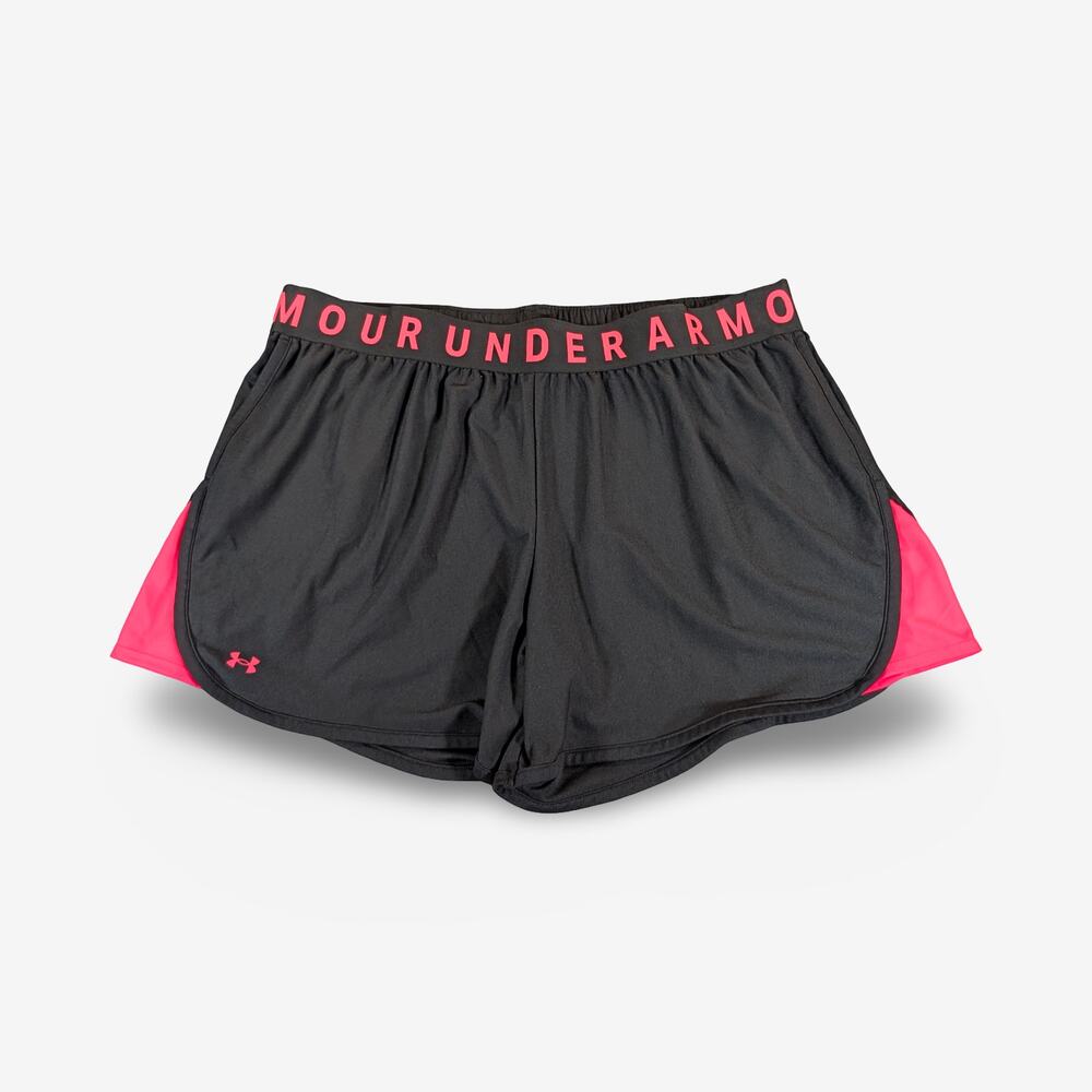 Under Armour Black Pink Athletic Shorts 3X